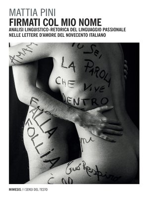 cover image of Firmati col mio nome